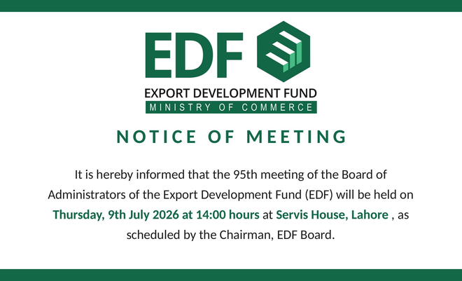 95th BOA Meeting Notification